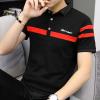 Korean Style Summer T-Shirt Lapel Short Sleeve Shirts