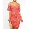Printing Prom Sexy T-Back Slim Wrapped Chest Fashion Dress
