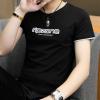 Short Sleeve Personality Tops Round Neck T-Shirt For Men