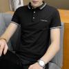 Slim White Spandex T-Shirt Cotton Short Sleeve Shirts For Men