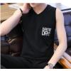 Summer Youth Vest Sleeveless Korean Style Tops For Men