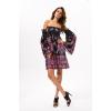 Wrapped Chest Ice Silk Dress Milk Silk T-Back
