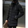 Youth Fashion Coat Korean Style Long Cotton Coat For Men