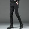 Youth Thick Casual Pants Business Plus Velvet Long Pants